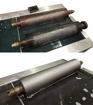 Equipamento imprimindo Flexographic 2mm 316L grosso da limpeza do rolo de Anilox de aço inoxidável