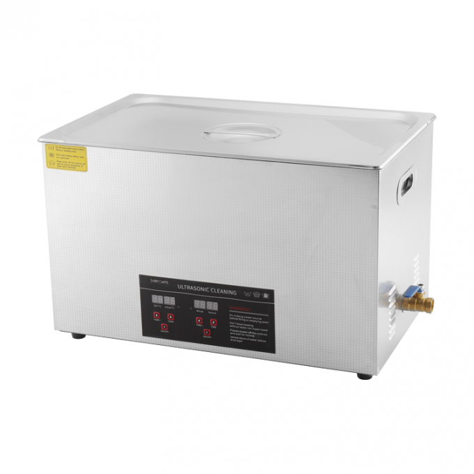 Limpeza ultra-sônica aquecida de 100W 30L Industrial Para Ferramentas de Chave 2