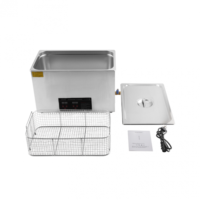 Limpeza de peças de cozinha ultrassônica comercial 40KHz automática para esterilização 0