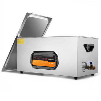 Máquina de limpeza por ultra-som industrial de 22L de aço inoxidável de 480W