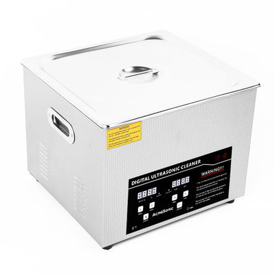 15L Limpador Digital Ultrassônico SUS 304 360W Fornecedor de Energia Timer Ajustável 0~30min
