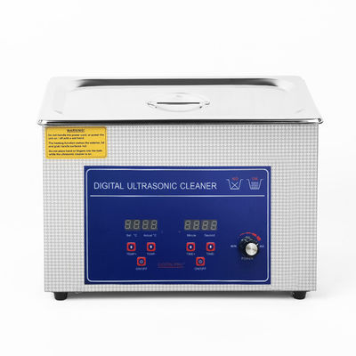 Limpeza ultra-sônica de potência ajustável 280W com 4L Capacidade 0 ~ 30min Timer Frequência 40kHz