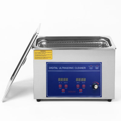 Máquina de Limpeza Ultrasônica de 180w 40kHz Frequência Ajustável Timer 0~30min