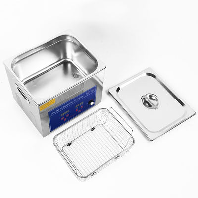 Limpeza ultra-sônica ajustável de 240W com frequência de 40kHz e 0 ~ 30min Timer para limpeza eficaz