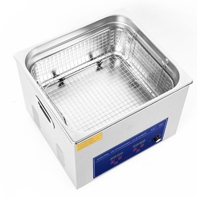 Limpeza Industrial Ultrassônica 15L Capacidade 760W Máquina ajustável de potência com 400w aquecimento para ultrassonic