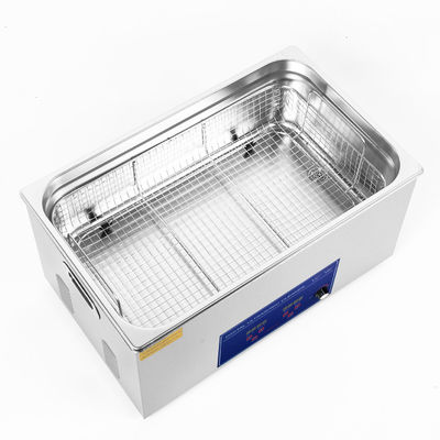 22L 480w Frequência 40kHz 980W Limpeza ultra-sônica ajustável de potência com temporizador 0 ~ 30min
