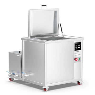 Limpeza industrial por ultra-som de 1500 W com filtro de 61 L e sistema de filtragem avançado
