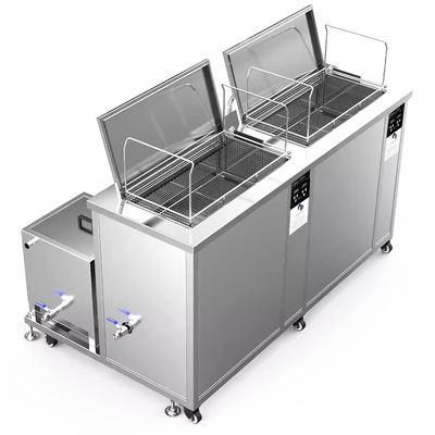 Limpeza industrial por ultra-som de aço inoxidável SUS 304 com filtro