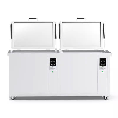 Aço inoxidável SUS 304 Limpador industrial de ultra-som de precisão com capacidade e filtro de 960L