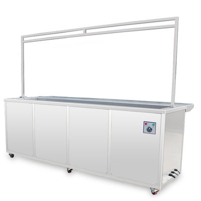 Tanque de enxaguamento e rack de secagem Máquina de limpeza ultra-sônica para cegos 330L Ultra-sônica para cegos