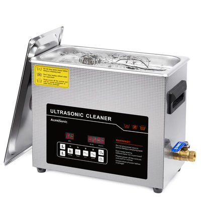 6L Limpador de Peças Ultrassônicas SUS 304 Limpador de Laboratório de Materiais Ultrassônicos