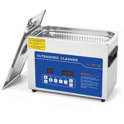 Limpeza ultrassônica profissional de 4L com temporizador de aquecimento e dupla frequência para moedas dentárias Ferramentas de desgaseamento