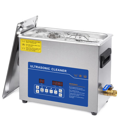 110V/220V Limpador Digital Ultrassônico 6L Capacidade Dual-Frequência aquecedor temporizador Perfeito para dentaduras Moedas Ferramentas Joias