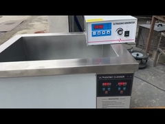 Limpeza ultra-sônica de 100L de peças sobressalentes para óleo de poeira de ferrugem removendo 40khz 28khz