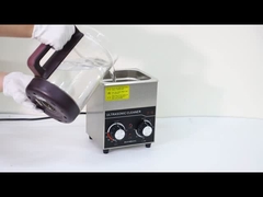 Limpeza mecânica por ultra-som 60W com limpeza por água quente