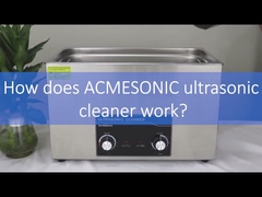 Poderoso limpador ultra-sônico de 22L para limpeza física 480W Potência ultra-sônica 500W Potência de aquecimento