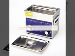 CE Limpeza mecânica por ultra-som 120W 3.2L Tanque para descamação
